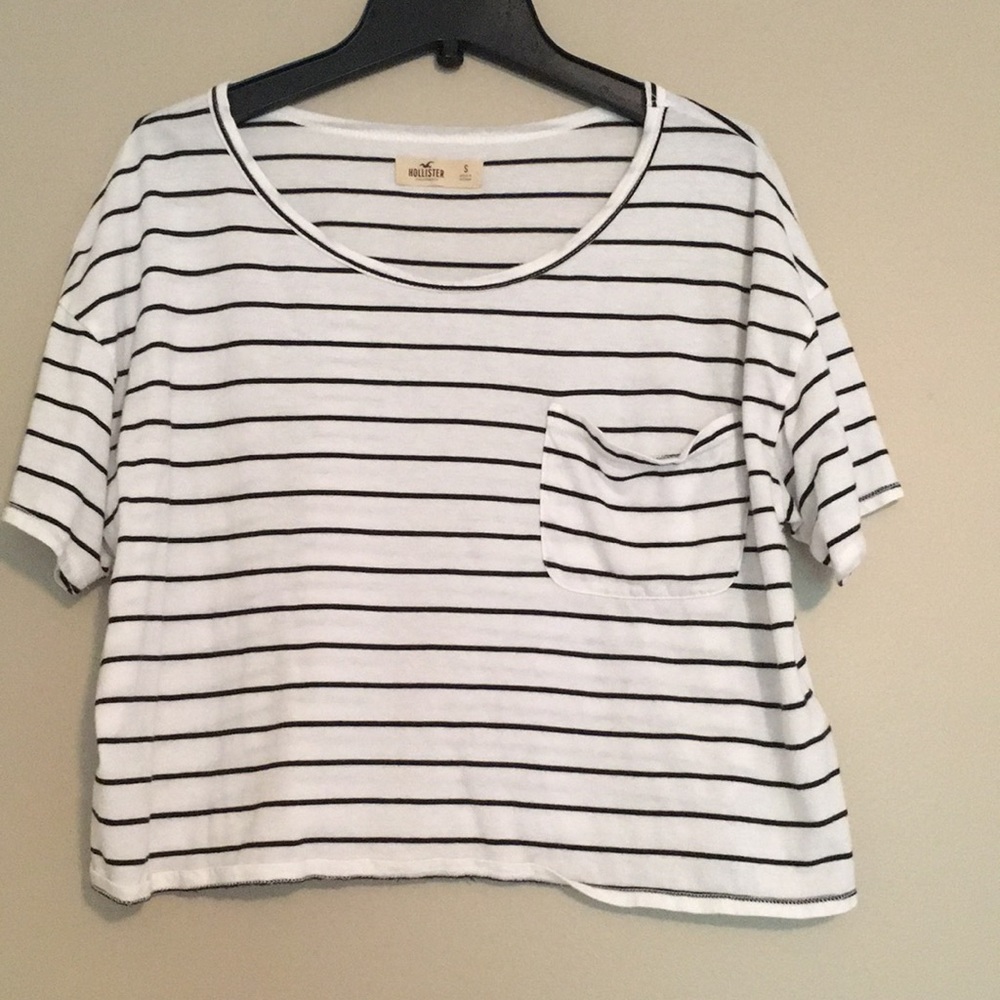 Hollister Boxy Crop Top